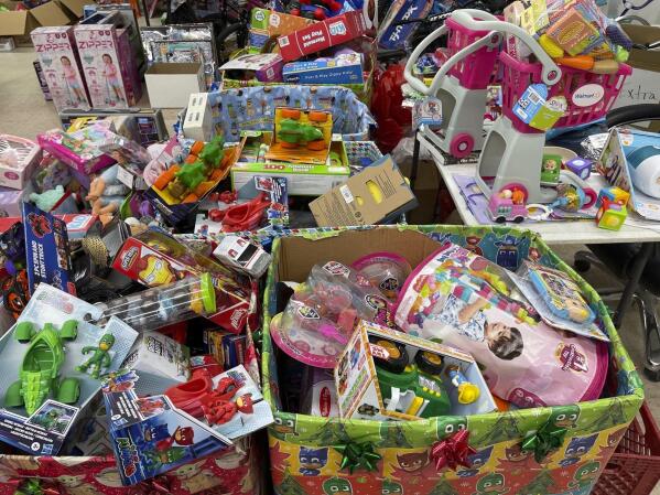 Toys for tots storage sale containers broken into